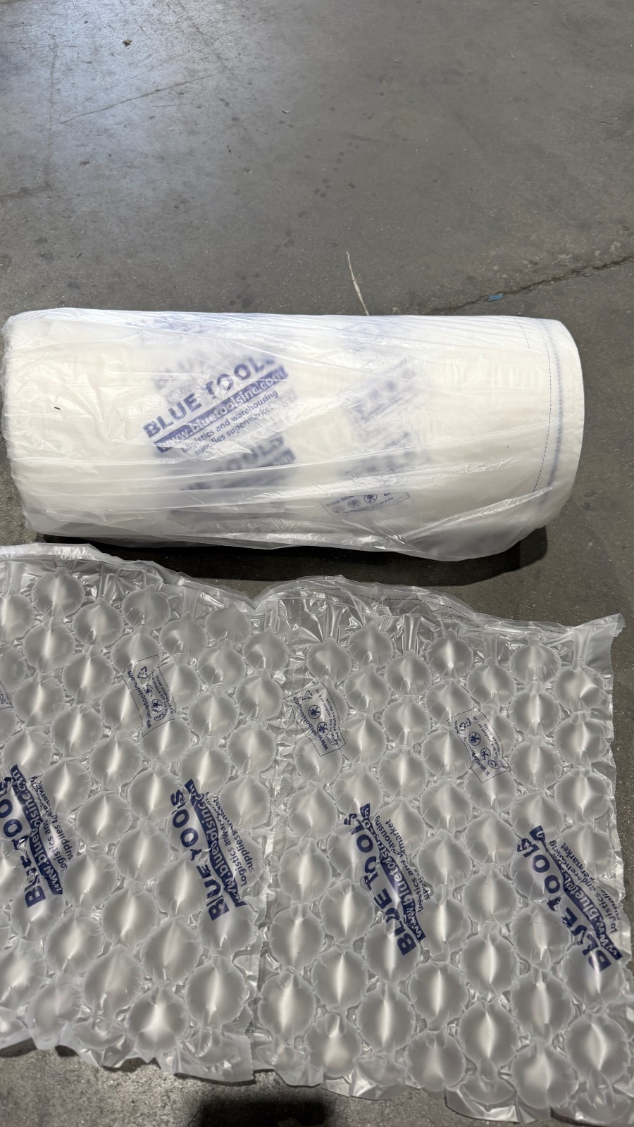 984ft x 16″ Air Cushion Machine Film Small Bubble Pillow Packaging Padding Roll