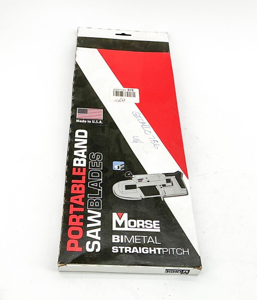 New Morse 4TY49 Bi-Metal Portable Band Saw Blades 44 7/8″X1/2″X.020″ ZWEP4410RGR