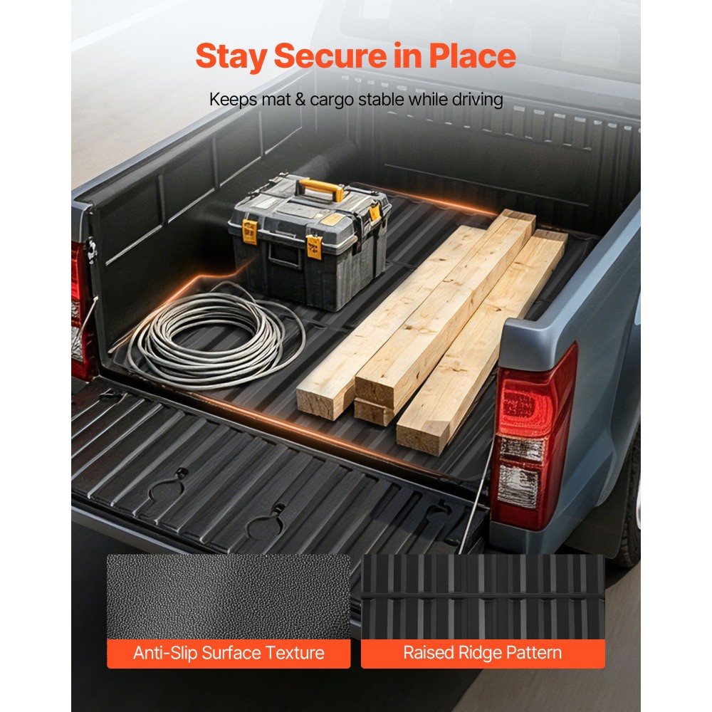 TPE Truck Bed Mat for Colorado/Canyon 2023-2026 5FT Bed