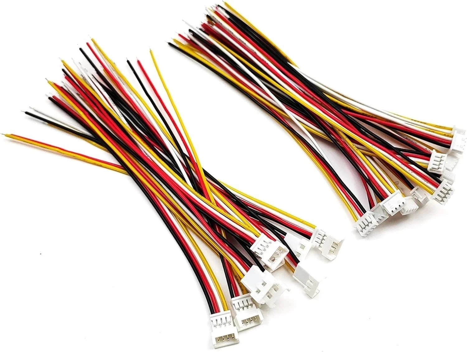 10 Pairs JST 1.25Mm 4 Pin Micro Electrical Male and Female Connector Plug with 1