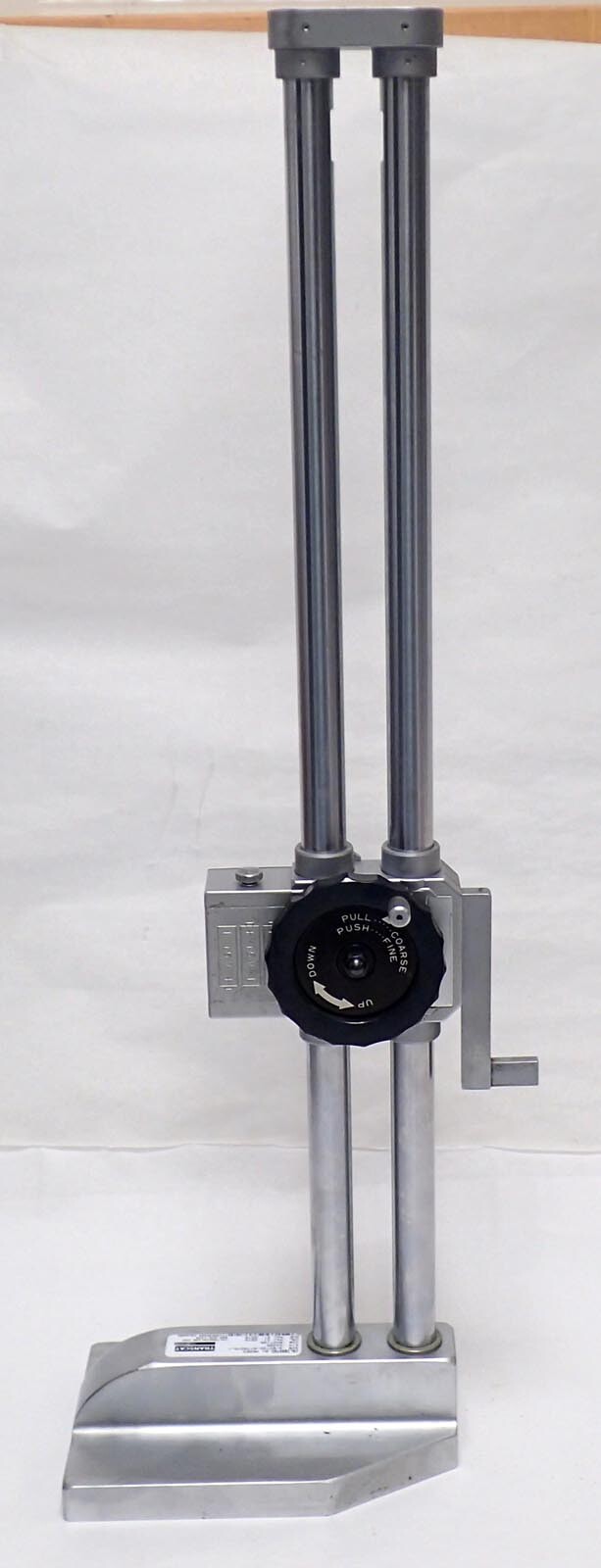 MITUTOYO 192-606 DIGIMATIC ELECTRONIC HEIGHT GAGE RANGE 18in, 450mm