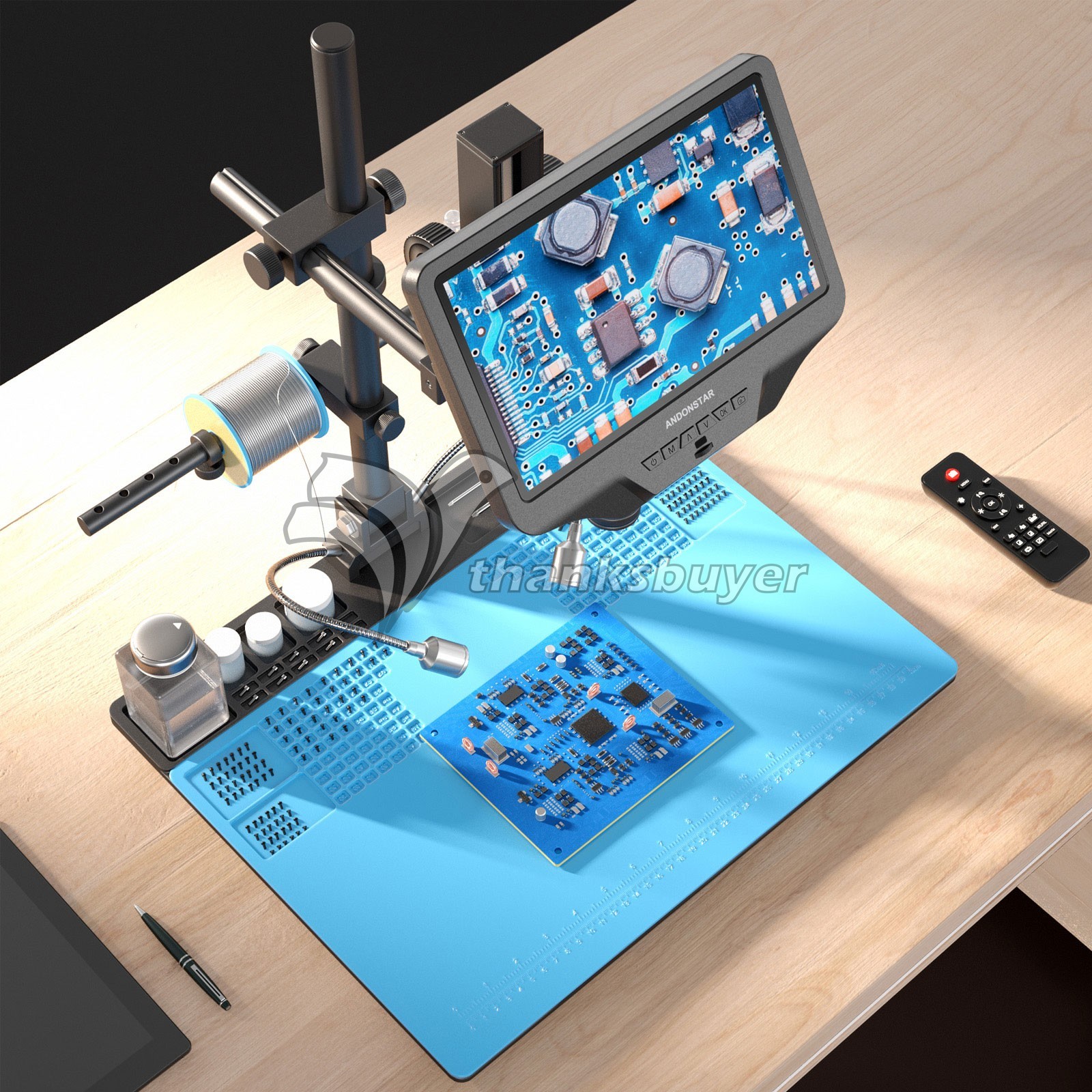 10.1″ LCD Andonstar AD409-MAX WiFi Microscope High Quality Digital Microscope