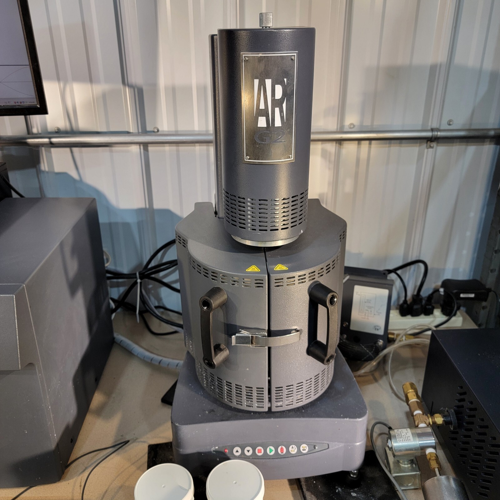 TA AR-G2 Rheometer w/ Controller, Computer, Software, Heat Ex, LN2 Hose and More