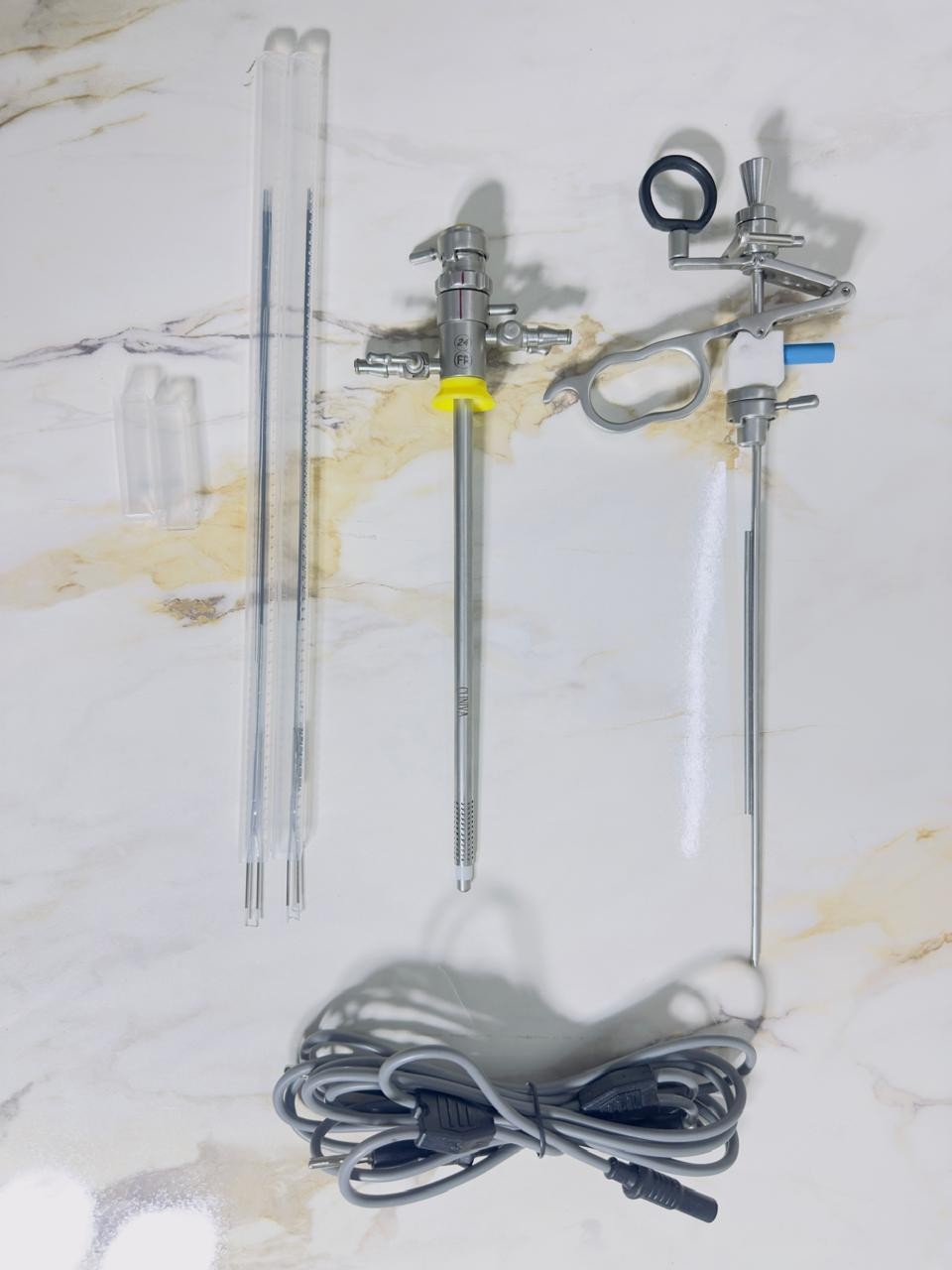 Bipolar Resectoscope Set Large, 24/26 Fr./Charr. with continuous flow And Loop