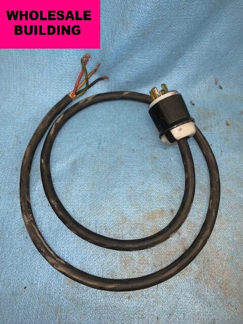 HUBBELL POWER SUPPLY, W/ 5 FT CORD, HBL2731, 30A, 3PULL, 480VAC