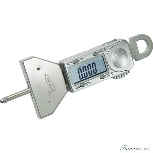 IGAGING DIGITAL SNAP DEPTH GAUGE 0.0005″ INCH-METRIC-FRACTION TIRE THREAD 0-4″
