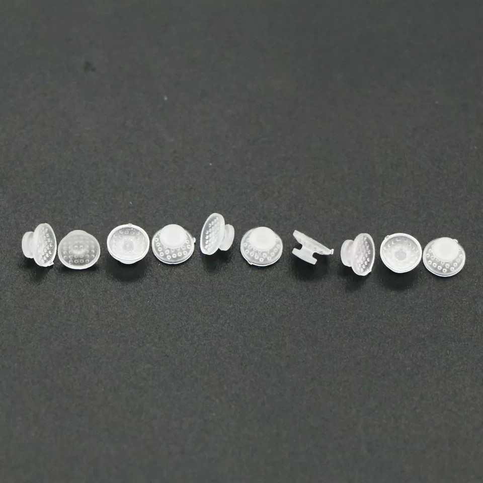 Dental Orthodontic Ceramic Lingual Buttons Round Rectangular/Round with hook