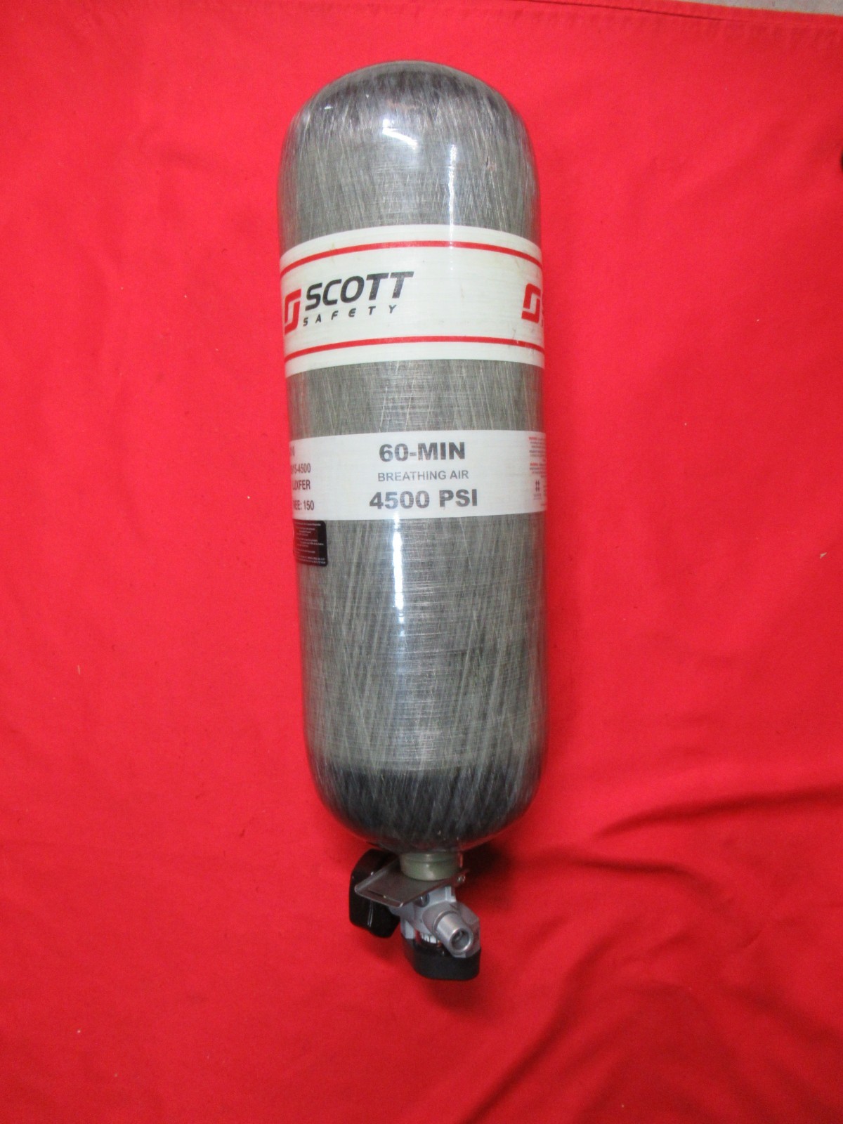 SCOTT 4500 PSI 60 Minute Air Cylinder DOM 07/2019 SCBA RIT CURRENT HYDRO 2025