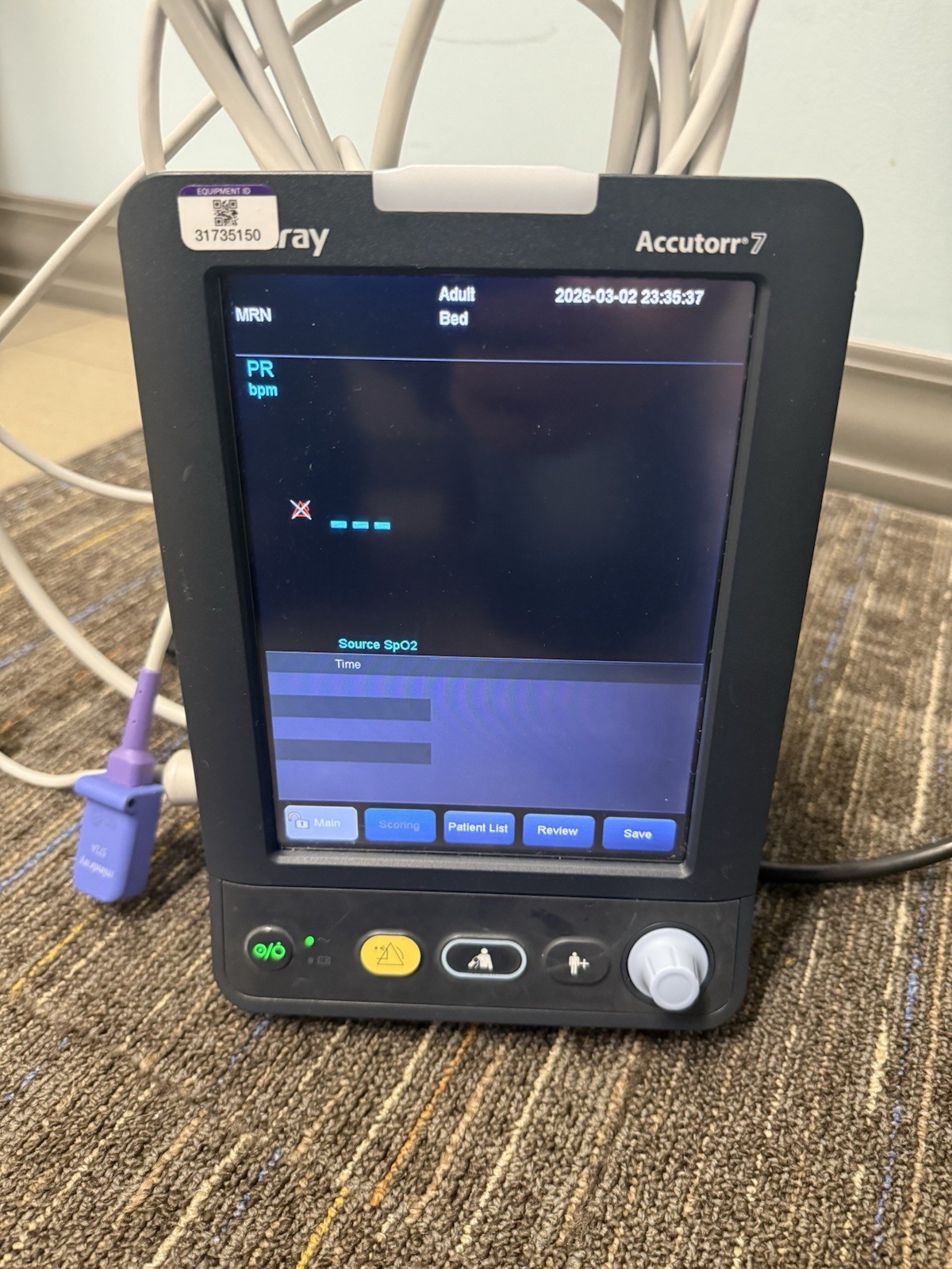 Mindray Accutorr 7 Patient Vital Signs Monitor