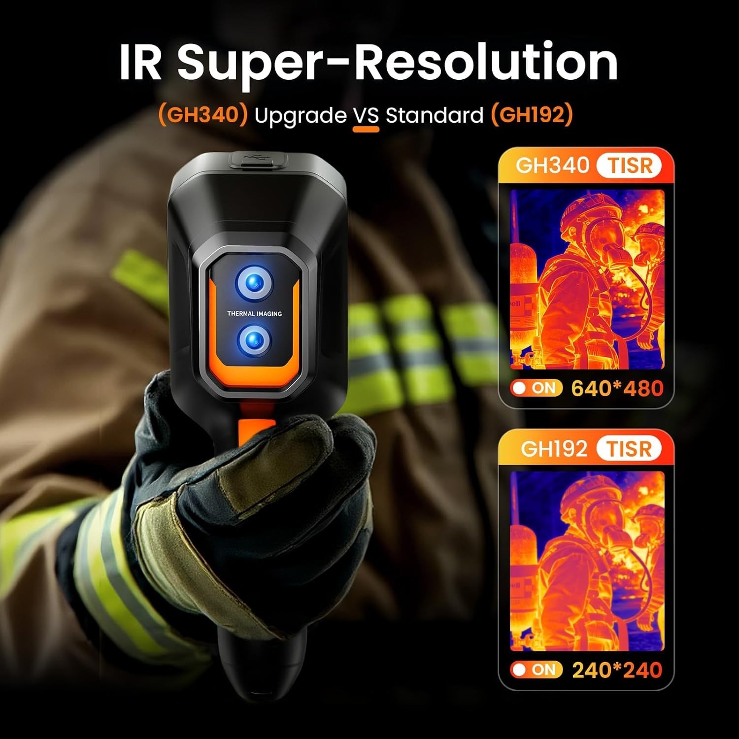 GOYOJO GH192 Thermal Imaging Camera 240X240 Super IR Resolution with 2MP Visual