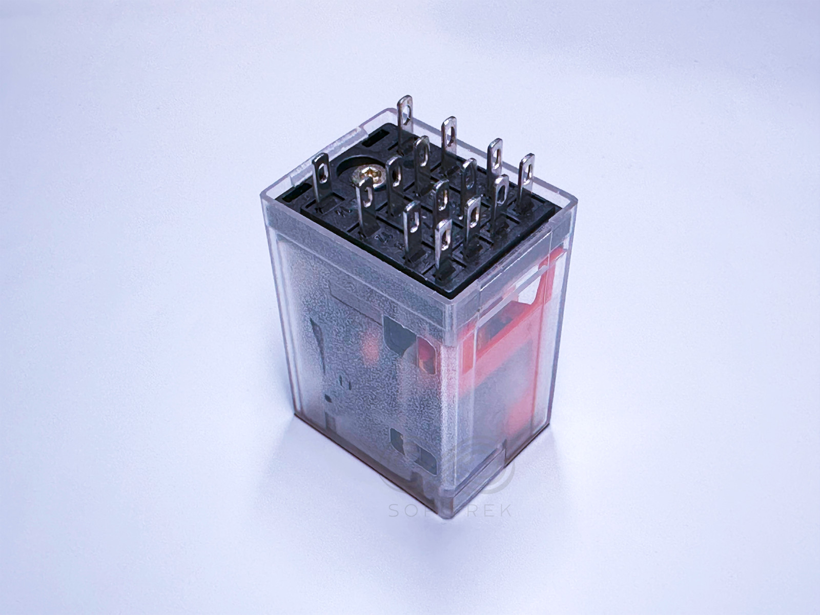111A4-24VDC1L KUHNKE Miniature Relay 24VDC 5A 4PDT Plug-in With Pilot Light LED