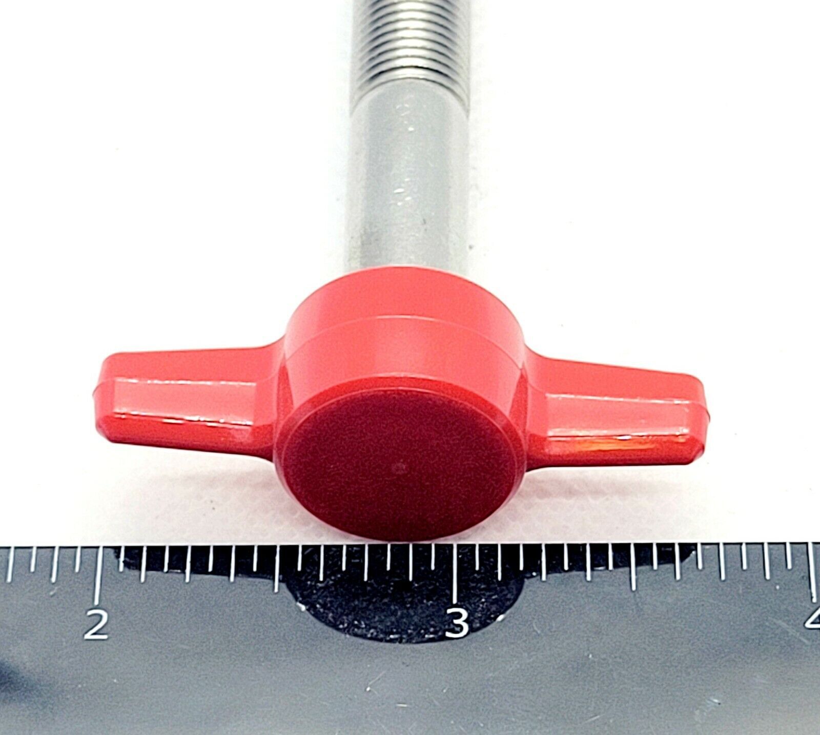 3/8″-24 Thumb Screw T Bolts Fine Thread Red Tee Wing Knob Stainless Steel UNF