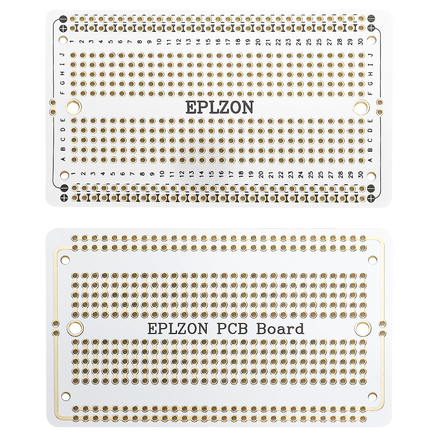 Solderable Breadboard PCB Board Gold-Plated Solder Breadboard for DIY Electro…
