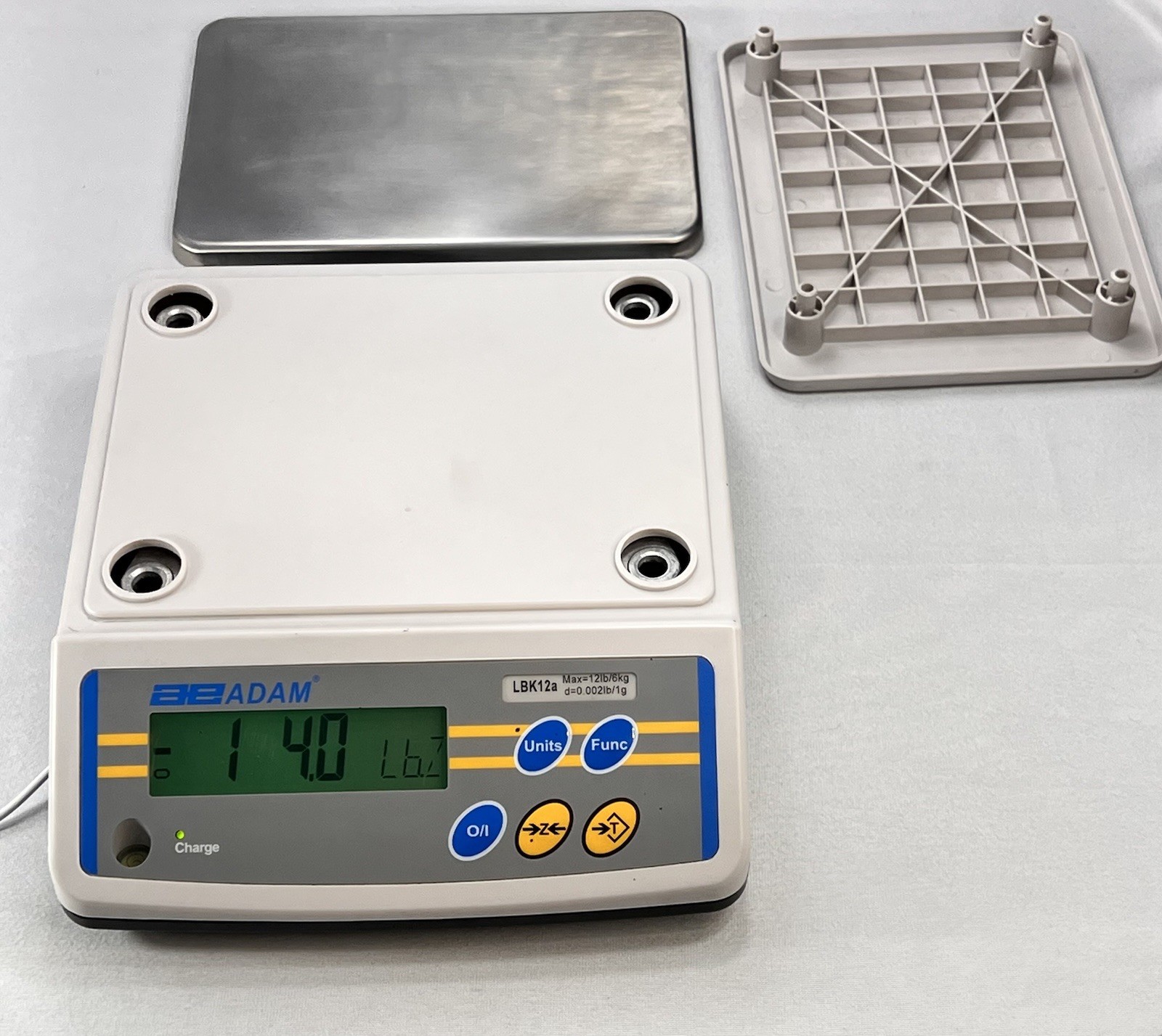 Adam Equipment Scale Digital Top Loading 12lb/6kg Quick Weight Fast LBK 12a