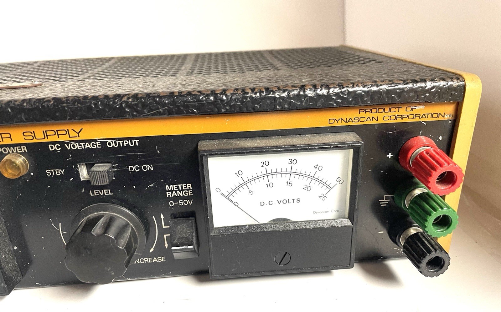 Vintage BK PRECISION Dynascan Model 1601 Regulated DC Power Supply 0-50V 2 Amp