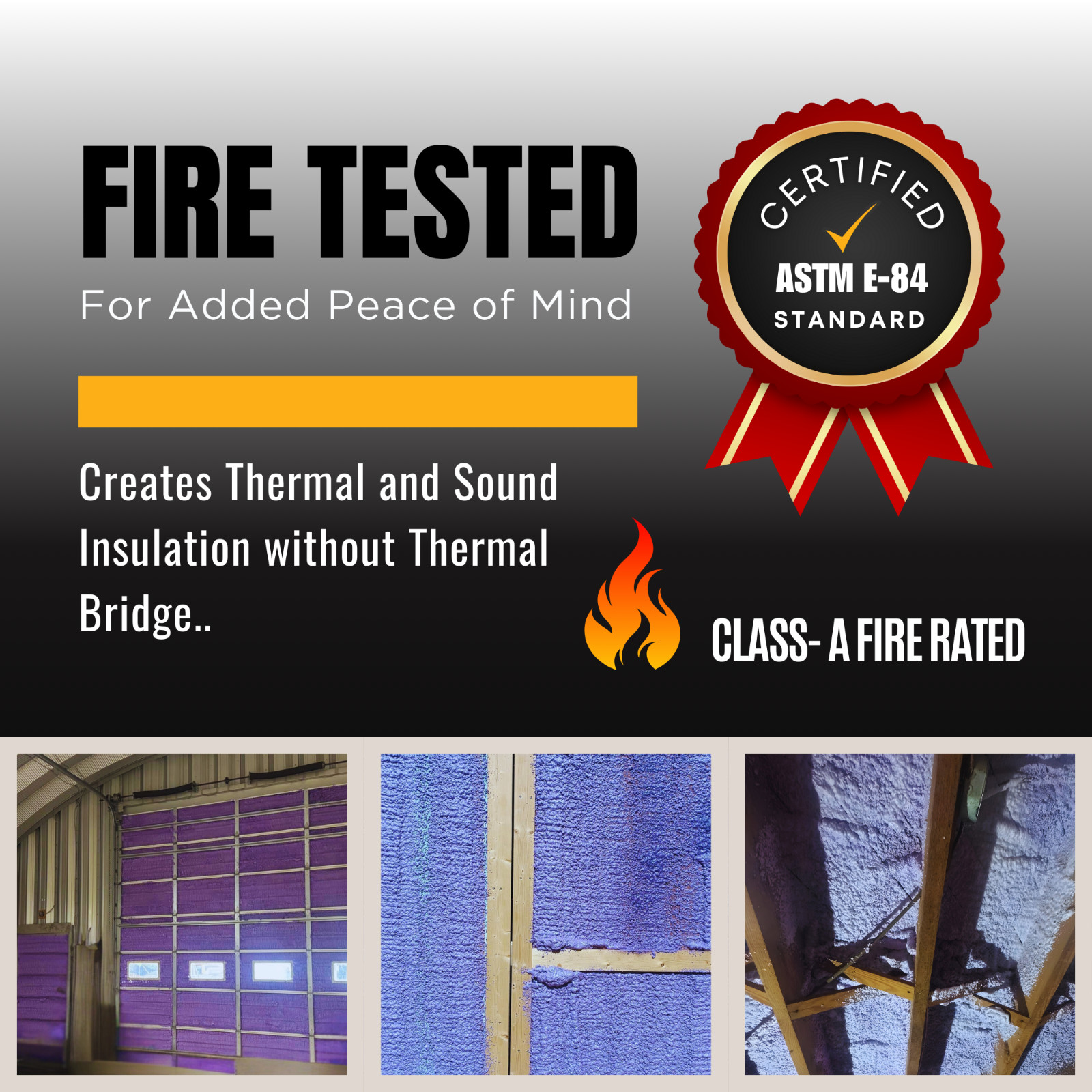Vega Bond Purplecoat Closed Cell Insulation Spray Foam -Covers 240 BF-12pack Set