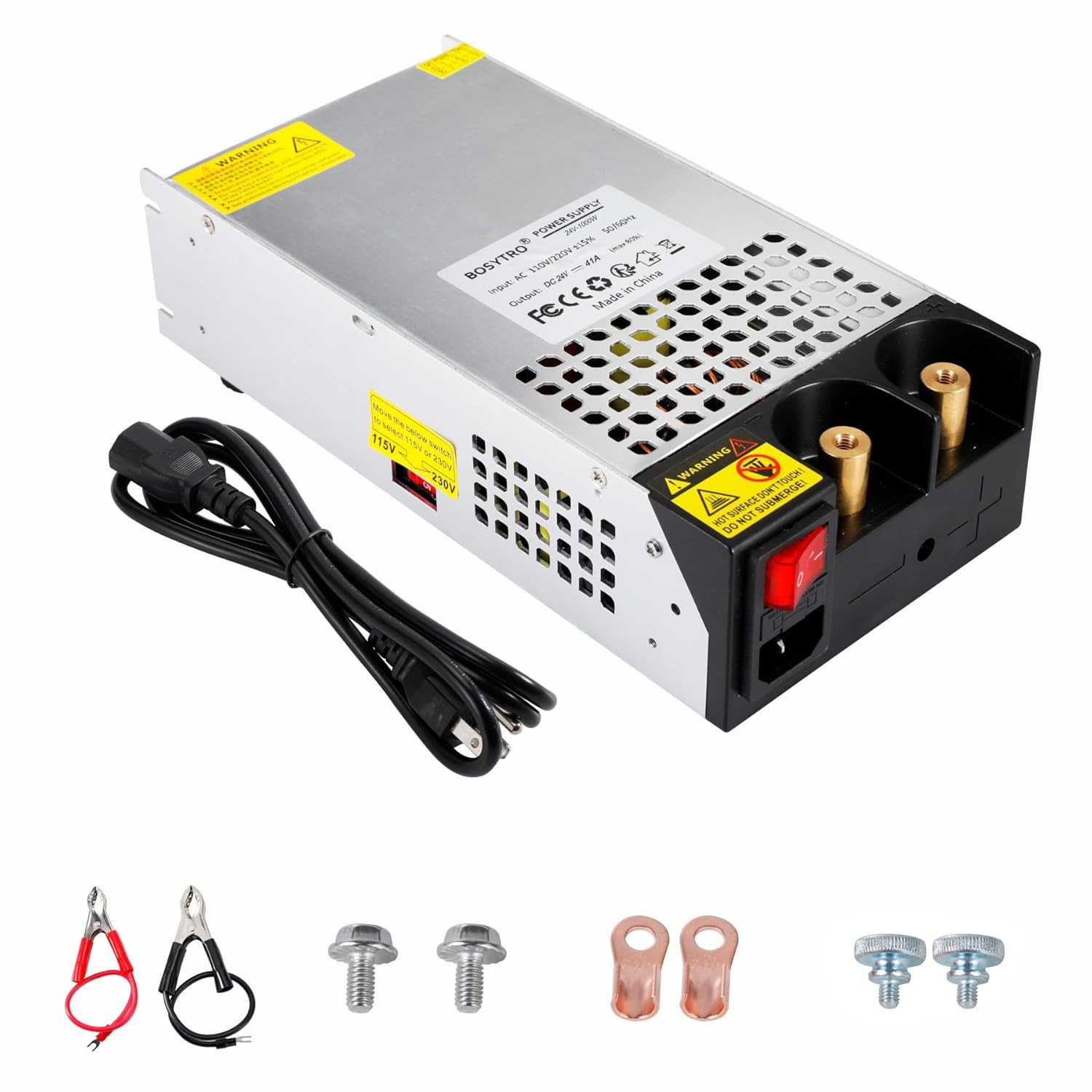 1000W 24V DC Power Supply for 3D Printers, LED Strips, CCTV & More