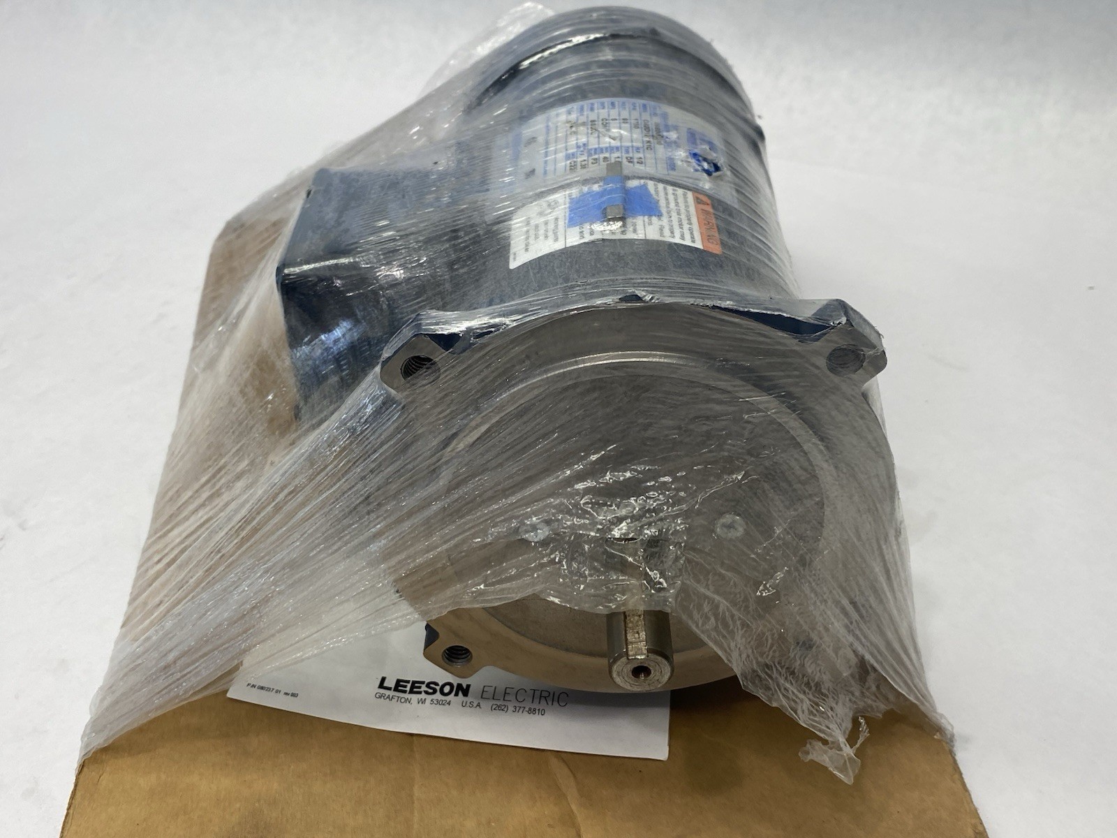 Leeson 098000.00 Permanent Magnet DC Motor 1750rpm 1/2HP C42D17FK1C