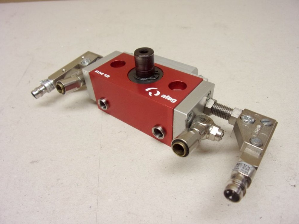 afag RM 12, Pneumatic turning module, 0-90 degrees + IFFM 08P1501/01S35L