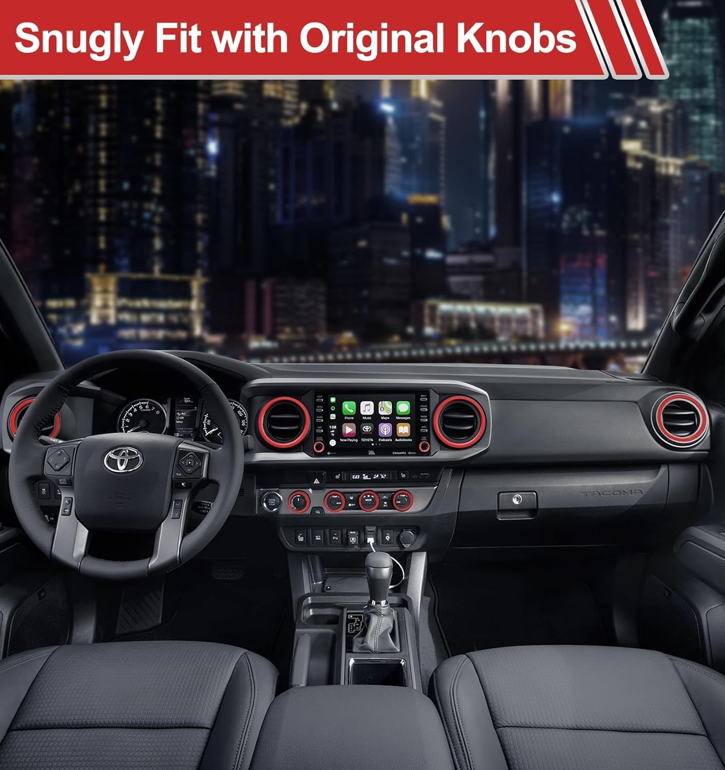 Interior Accessories for Toyota Tacoma 2023 2022 2021 2020 with 8″ or 7″ …..