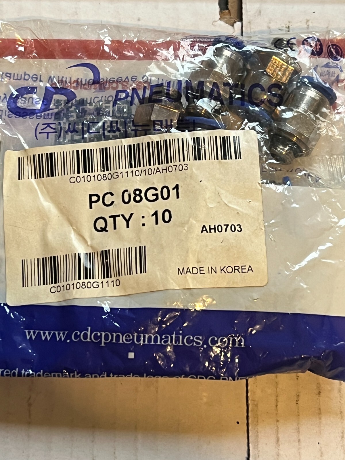 cd pc08g01 nos bag of 10pcs poor packaging