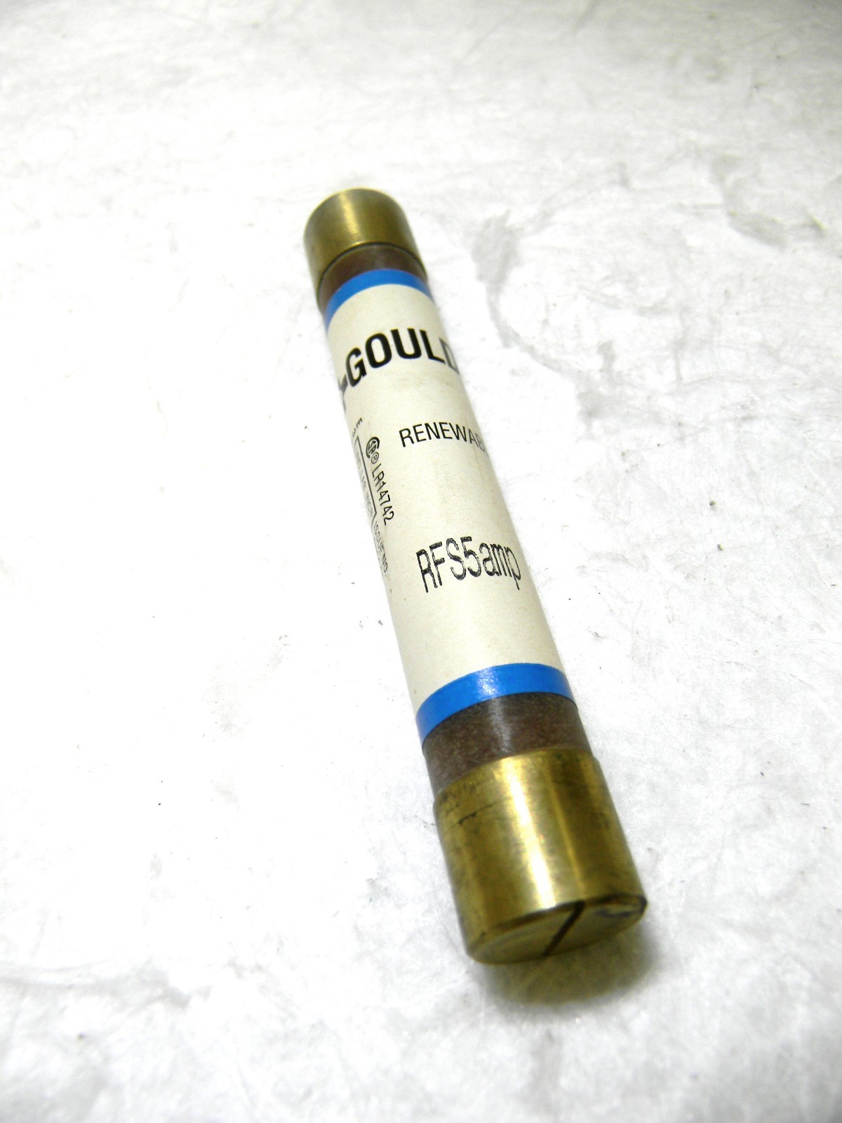 Ferraz Shamut Fast Acting Renewable Fuse 600V 5A ClassH13/16" x 5" Lot