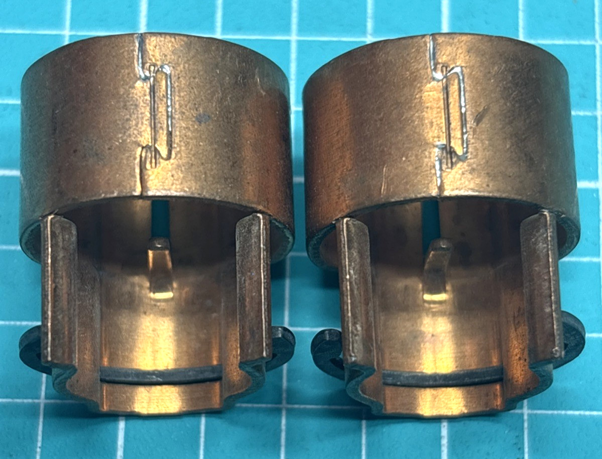 2- Gould Shawmut 632, Fuse Reducer, Adapter, 60a / 30a 250v AC / DC Free US Ship