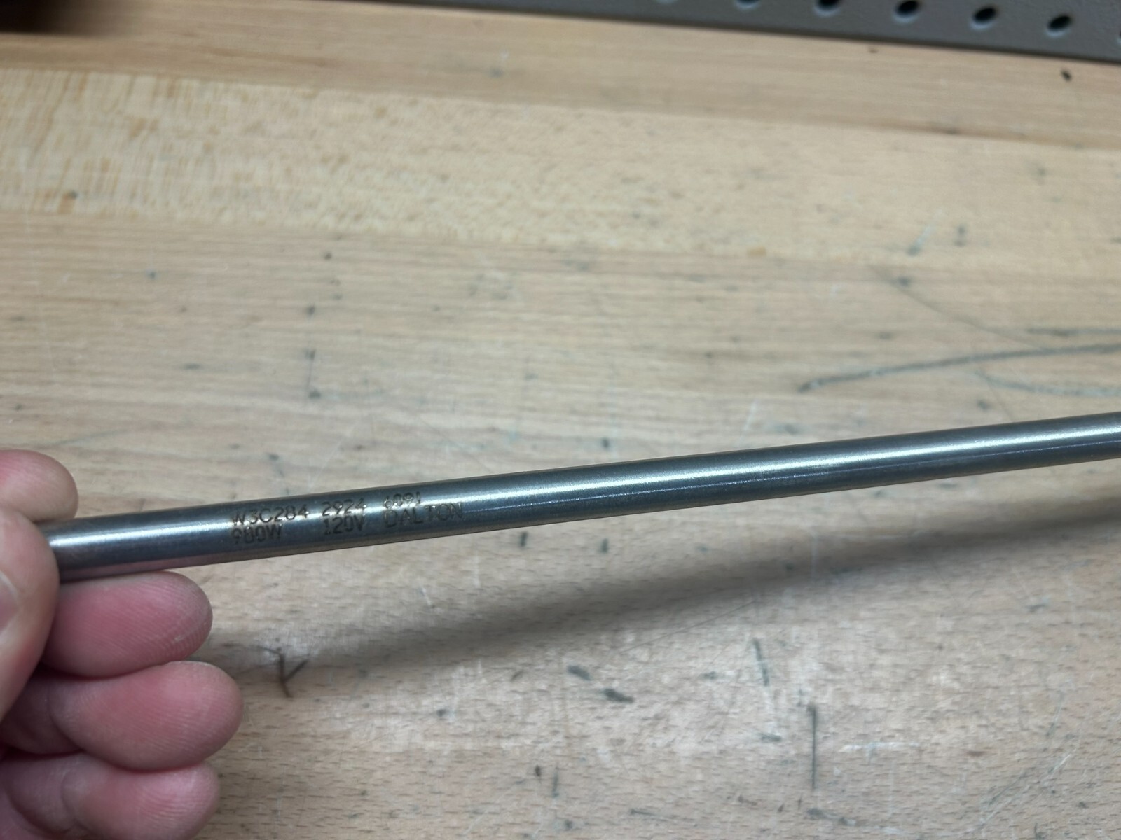 Dalton W3C284 2924 7003 split shaft cartridge heating element, 980W, 120V-NEW
