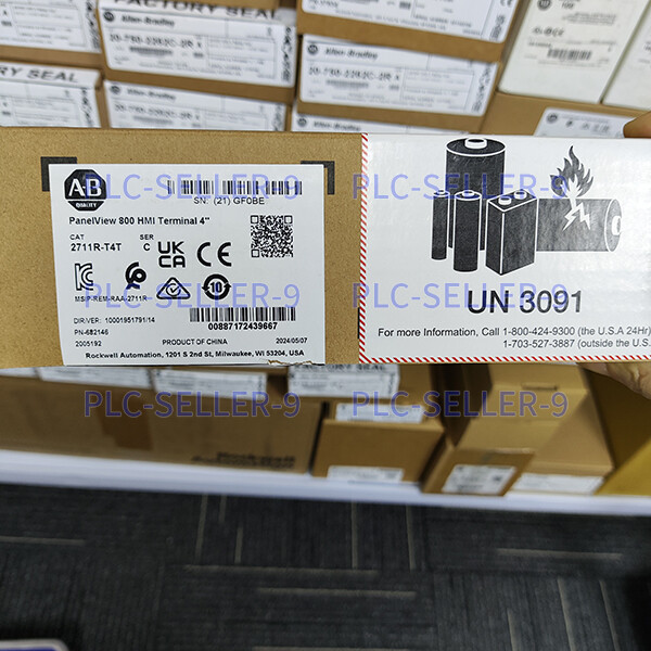 Allen Bradley 2711R-T4T 2022 SER B PanelView 800 4-inch HMI Terminal 2711RT4T