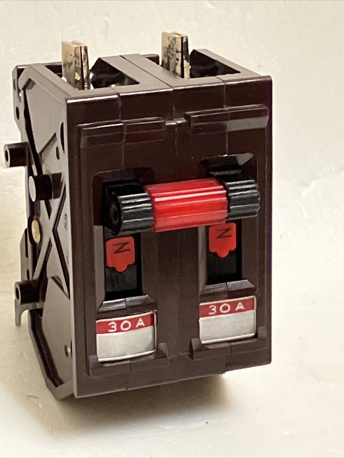 Wadsworth A230NI 30 Amp 2 Pole 2P Type A Metal Foot / Tabs Breaker A230