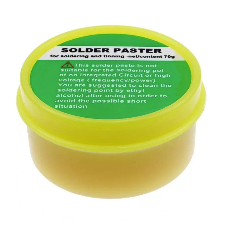3PCS 50g No-Clean Rosin Solder Paste: Medium Temp Flux for PCB & Chips – NEW
