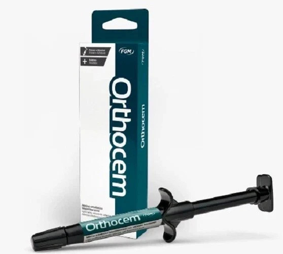 Dental FGM ORTHOCEM LC Orthodontic Adhesive with Fluorescent Tracer 4gm