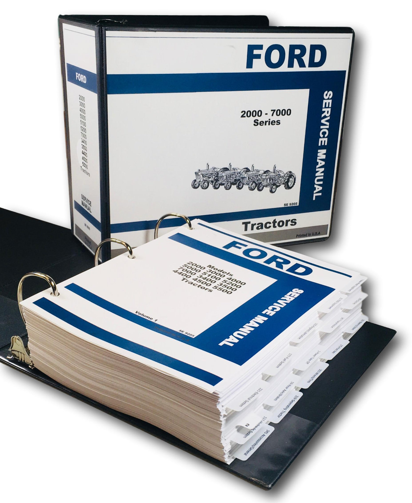 Ford 2000 3000 4000 5000 7000 Series Tractor Service Repair Manual Shop Book Ovh