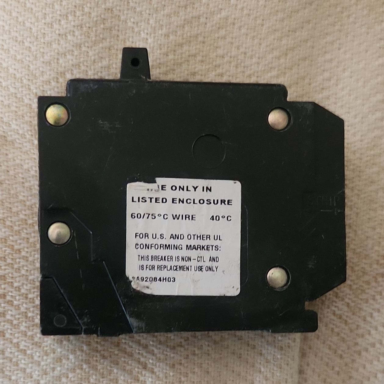 Cutler-Hammer BR2020 DNPL2020 20A 2-Pole Tandem Breaker 120/240V Lot of 3