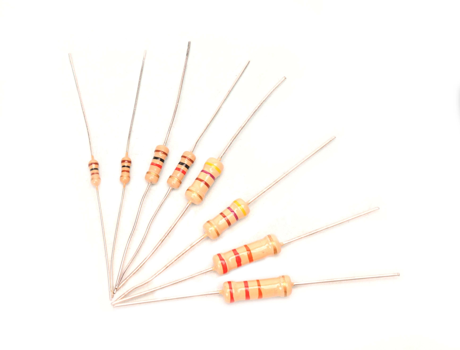 Eisco Labs Resistors, 1KOhms, 1/2 watt, pk of 10
