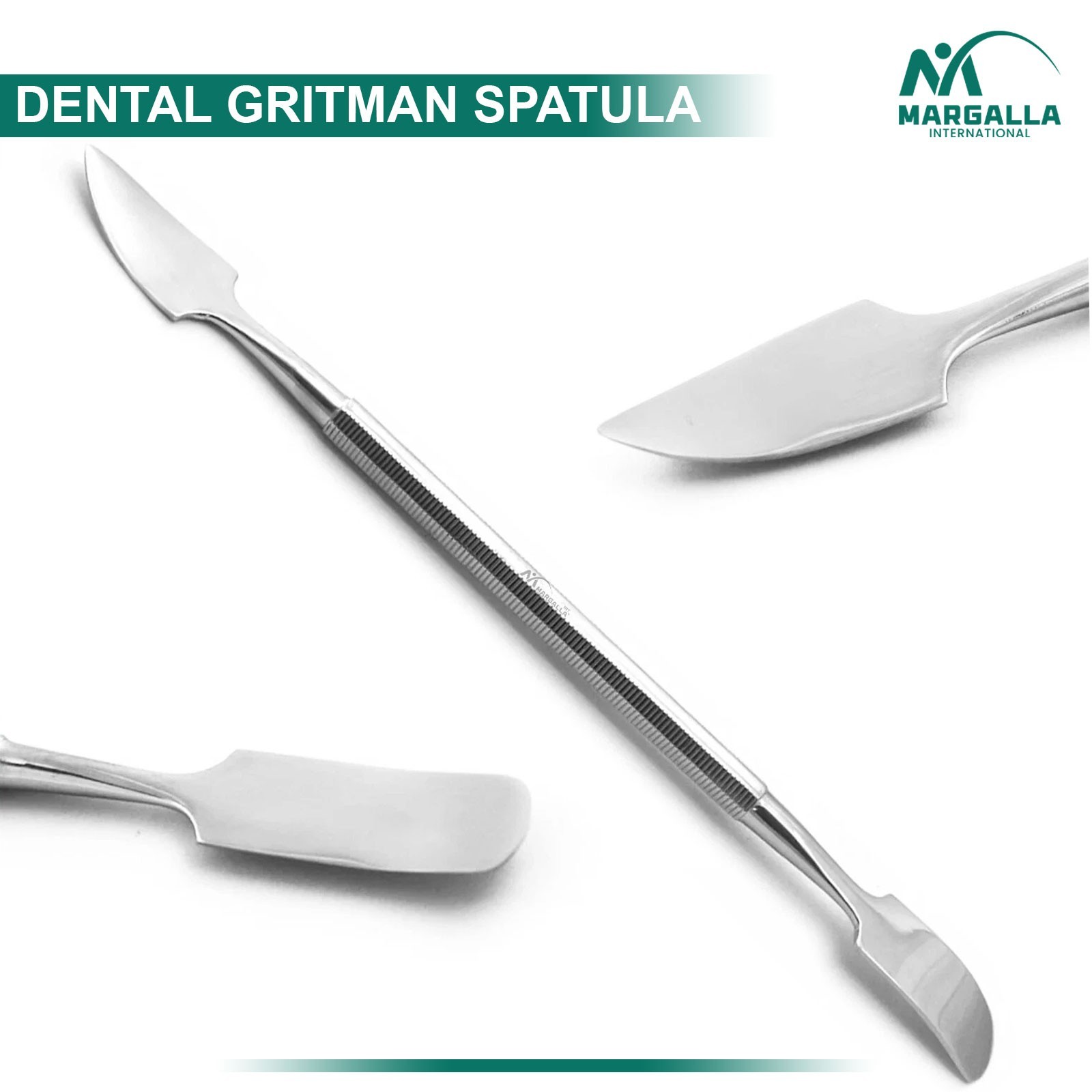 Dental Gritman Spatula Mixing Wax & Modelling Carver Double Ended Instrument