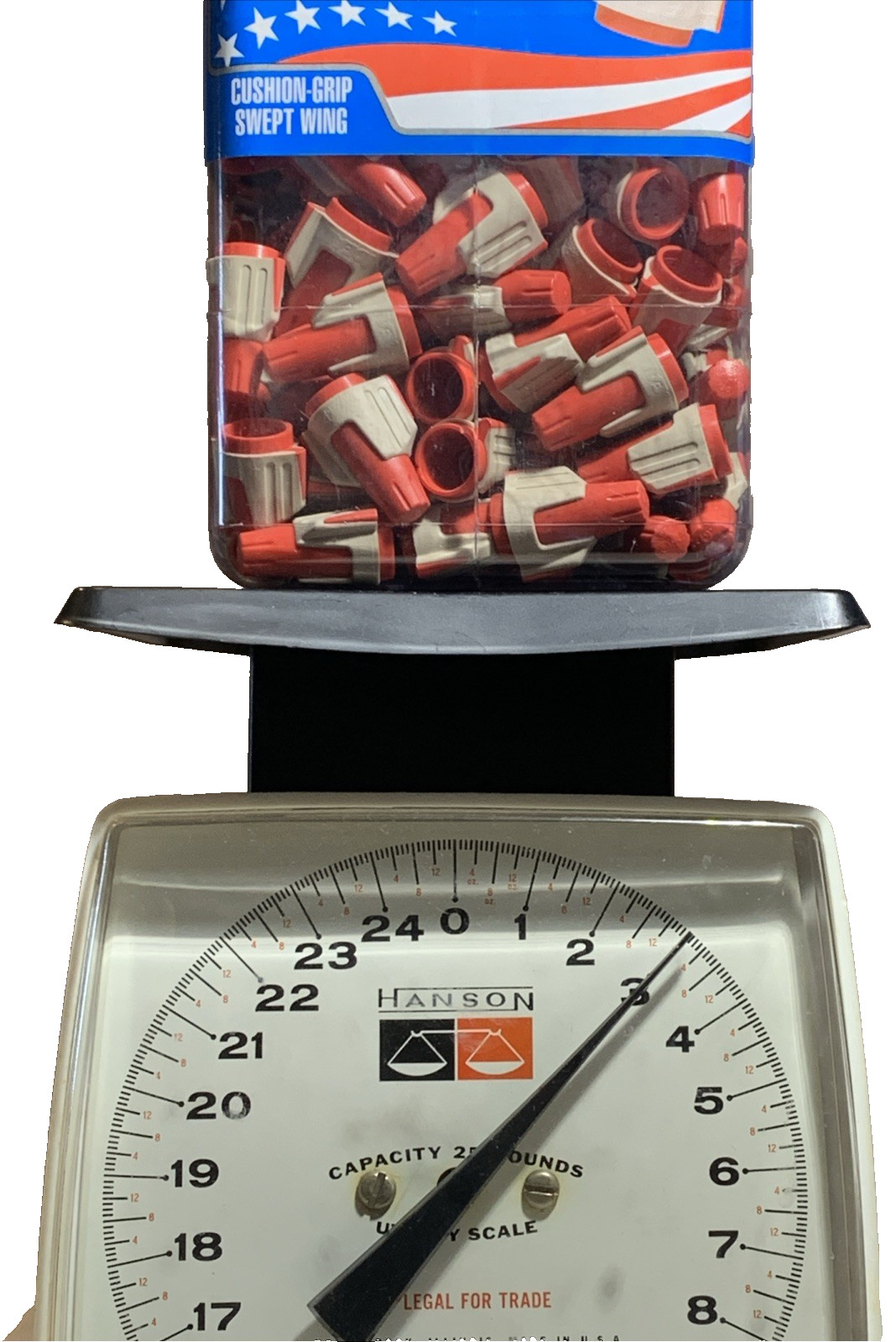 IDEAL 30-644J 344 Red/Tan Twister® ProFLEX™- Partial Jar of 500 – Flexible Skirt