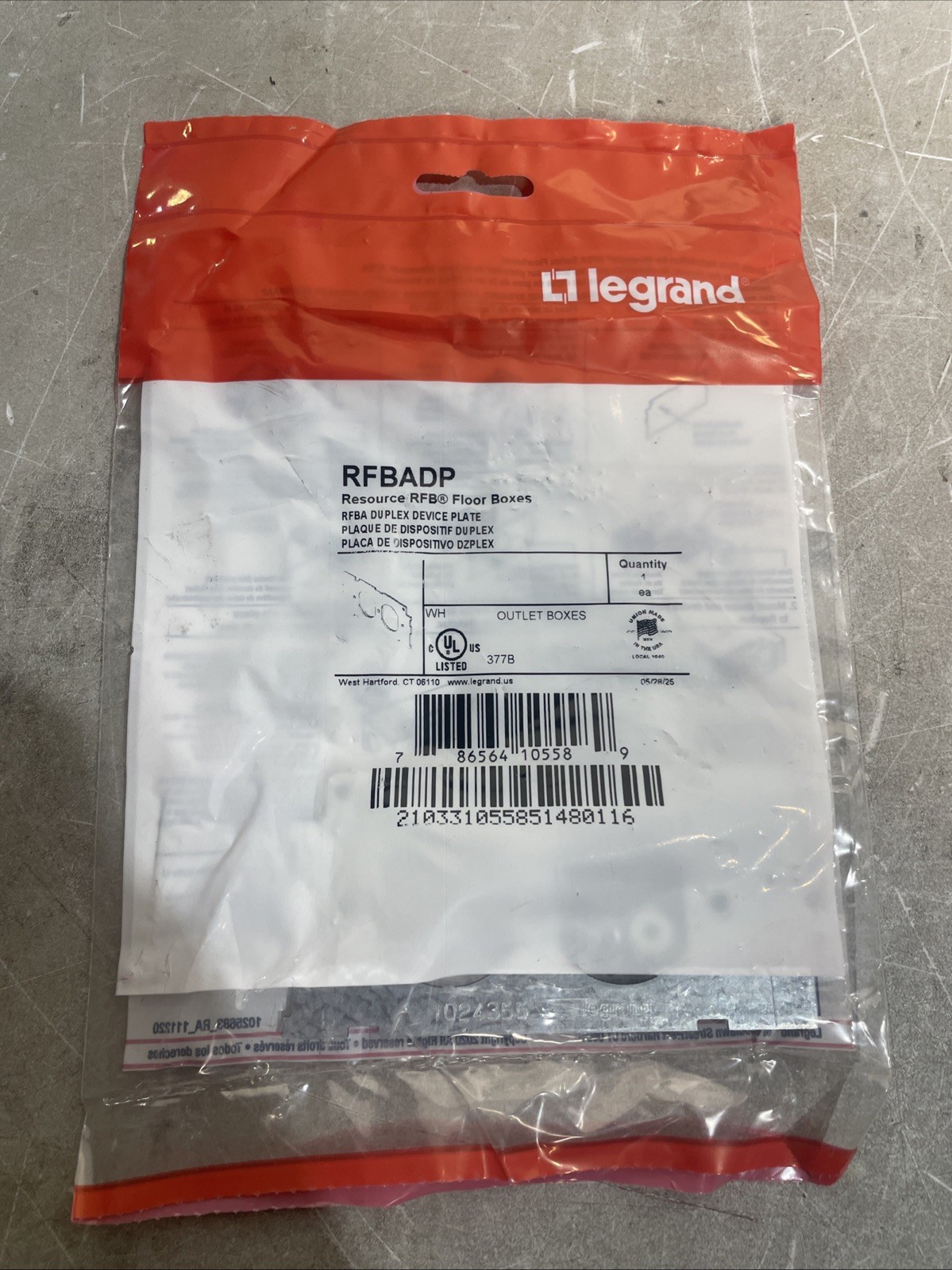 Legrand RFBADP