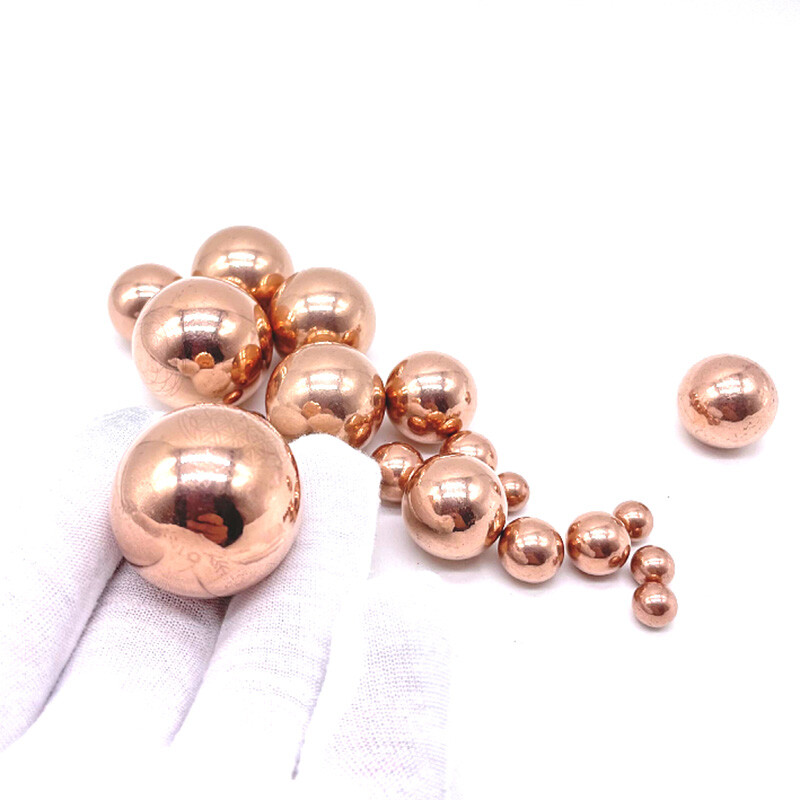 Solid Precision Ball Pure Cupper Balls Smooth Sphere Diameter 0.3mm-38mm Beads