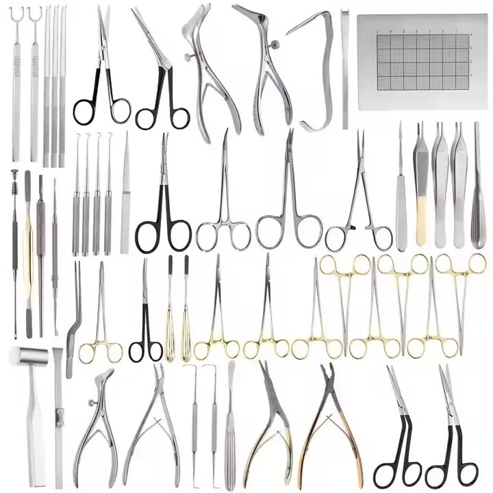 Nasal Instruments Set 53 Pcs Medical Nose Surgery ENT