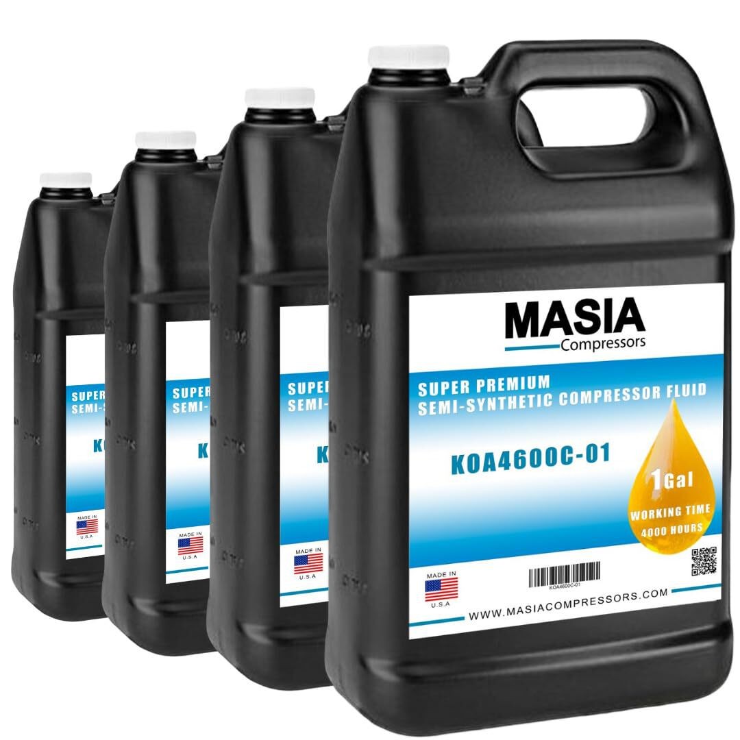 1615-5947-00 Lubricant for Compressor Compatible with Atlas Copco – 4 gal