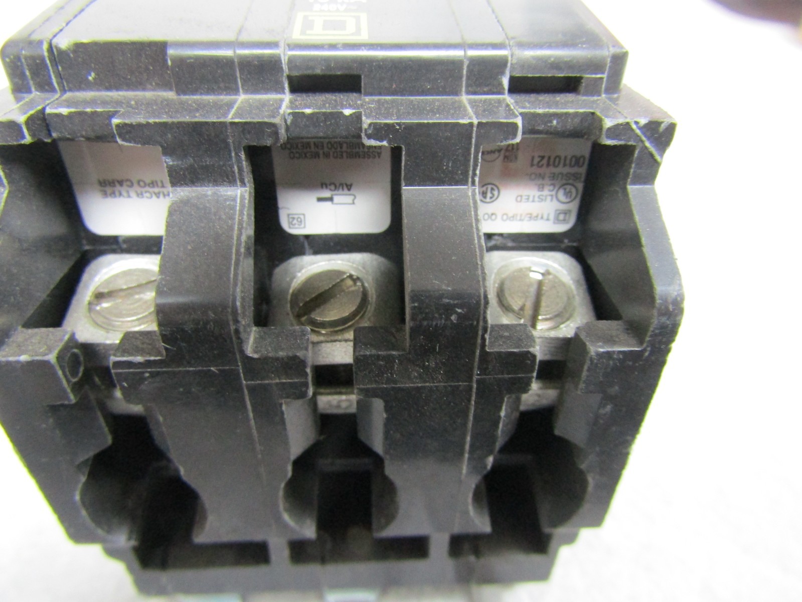 ✌️NEW SQUARE D 50 AMP CIRCUIT BREAKER 240 VAC 3 POLE QO350
