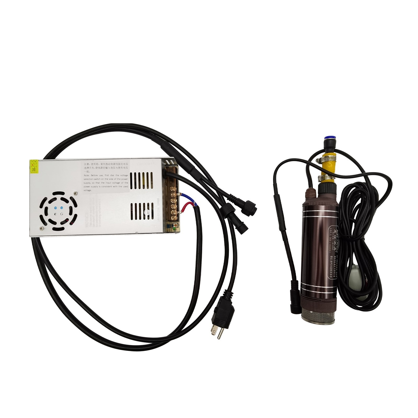 Electric Photovoltaic Panel Cleaning Machine 110V 11.5FT Pole 1.1M Roller Brush