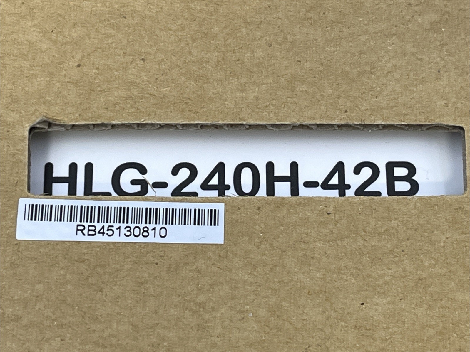 Mean Well LED Driver HLG-240H-42B 42vdc IP67