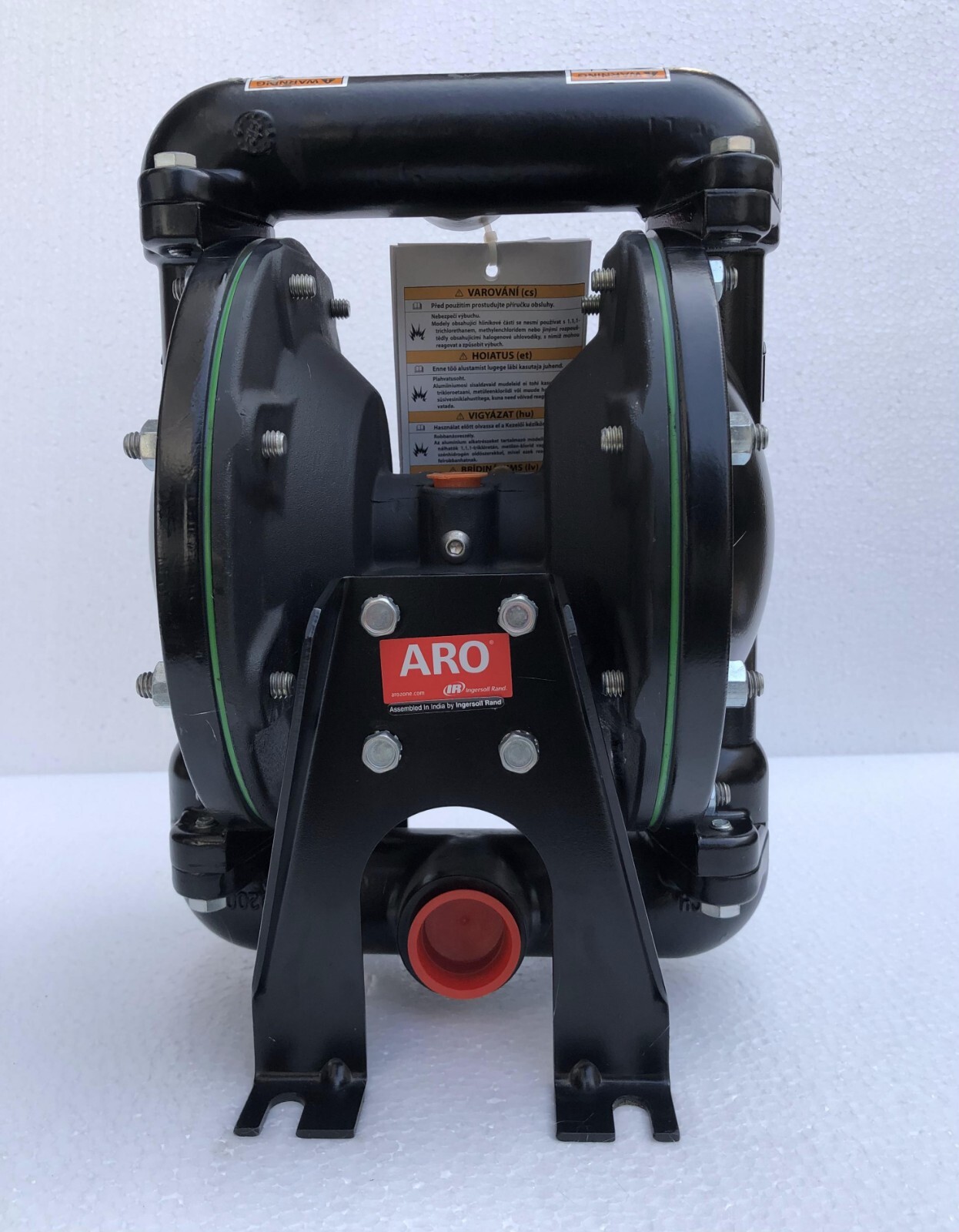 Ingersoll Rand Aro 666100-344-C Air Operated Double Diaphragm Pump 1″ Aluminum