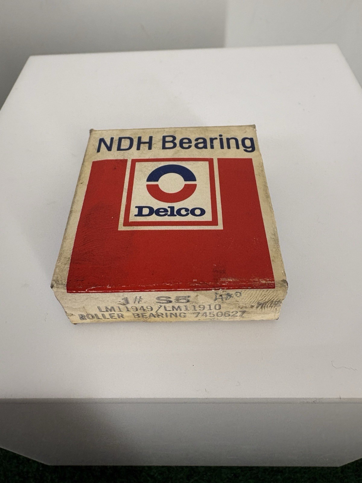 Delco NDH Bearing #1 S5 LM11949-LM 11910/ Roller Bearing 7450627-New/ Sealed