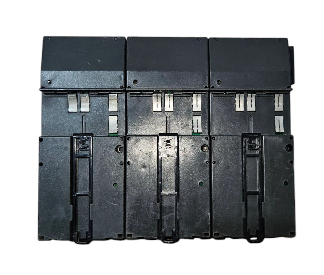 SET OF 03 PCS GE FANUC IC200MDL740E,IC200MDL740C,IC200MDL640C WITH IC200CHS022B