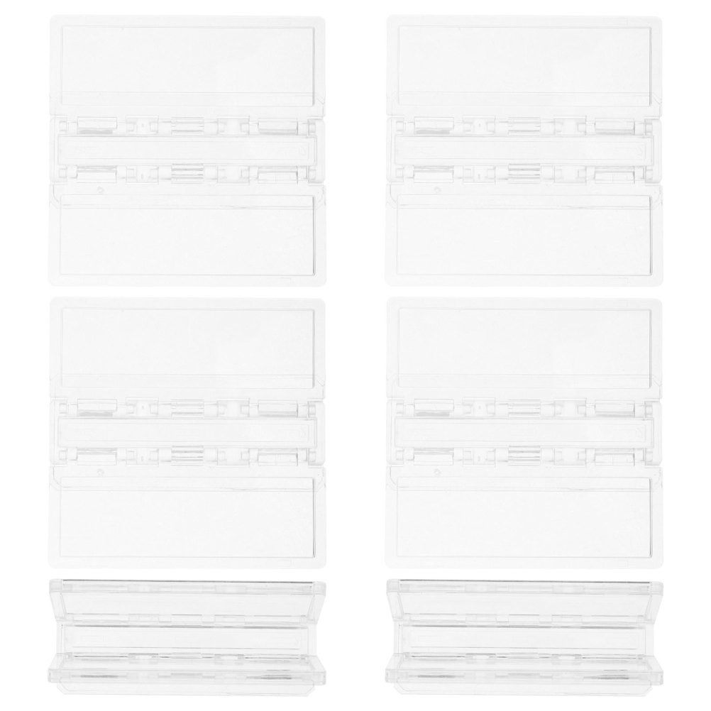 6Pcs Childproof Sliding Door Latch Locks Durable Transparent Pc for Home Use
