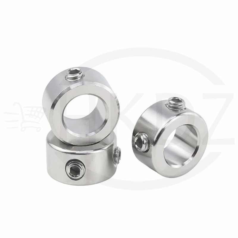 Stainless Steel Shaft Collar Solid Steel Metric Clamp Collars ID 5mm To 50mm