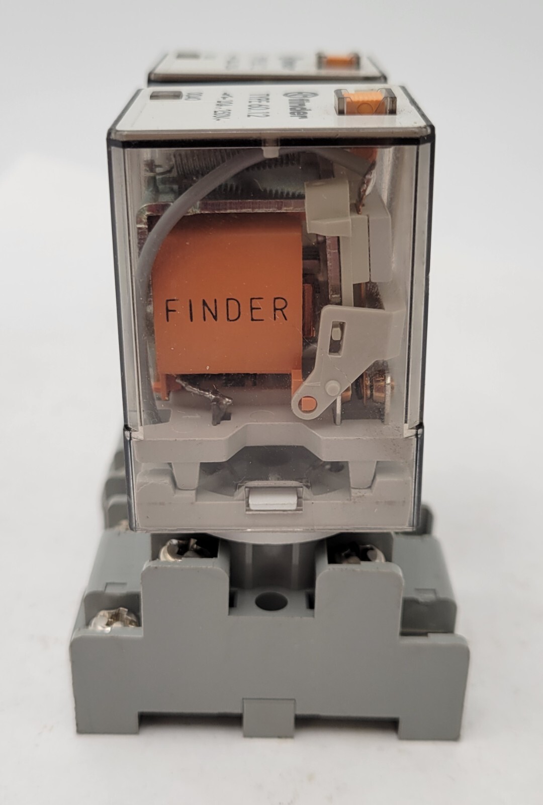 2PC Finder 60.12 General Purpose Relay 10A 250VAC Coil 120V with SR2P-05 Socket